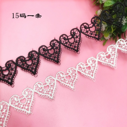 popular water soluble lace black necklace lace accessories clothing clothing handmade diy lace spot supply