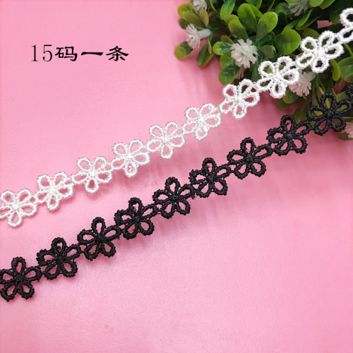 spot supply diy lace accessories korean style fresh vintage lace embroidery water soluble five petal flower