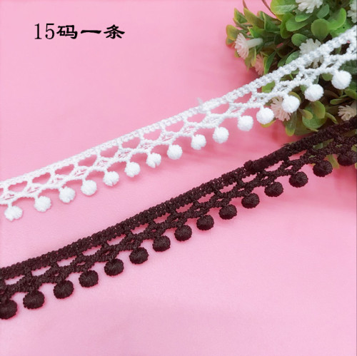 New Lace Water Soluble Lace Exquisite Korean Milk Silk Children‘s Clothing Apparel Accessories Lace in Stock Wholesale