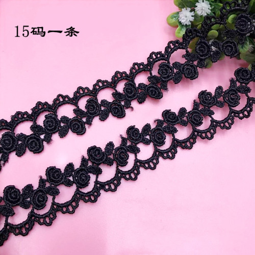 Hot Sale Exquisite Polyester Water Soluble Lace Lace Necklace Lace Ornament Lace Accessories in Stock Wholesale