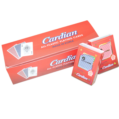 Imported Korean Cardian Plastic PVC Waterproof Poker Factory Direct Sales