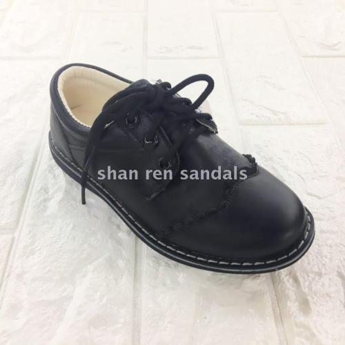 new spring and autumn student flat shoes lace-up shoes college style fashion women‘s leather shoes