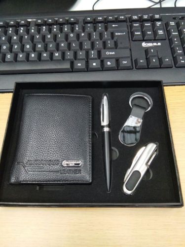 wallet metal pen keychain multifunctional knife