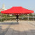 3*3M Semi-automatic Tent Thickened Milk White Four-Leg Stall Cool Tent Outdoor Sun-Proof Exhibition Pin Folding Tent
