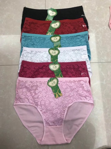 Cross-Border Foreign Trade Women‘s Underwear Printing Multicolor Cotton thong Spot Women‘s Underwear Wholesale 
