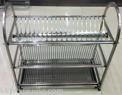 The DISH RACK drain basket tapping