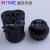 General American UK European travel conversion plug & outlet with USB black shell