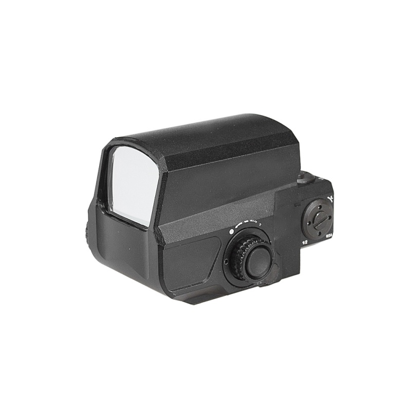 lco全金属20mm卡槽高清抗震红绿点可转换瞄准镜