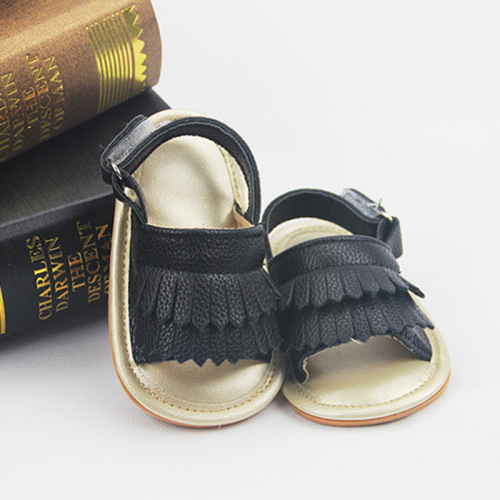2018 Summer Korean Style Fashion Tassel Sandals Hot Sale Toddler Sandals Toddler Shoes for Baby Baby Soft Bottom Sandals