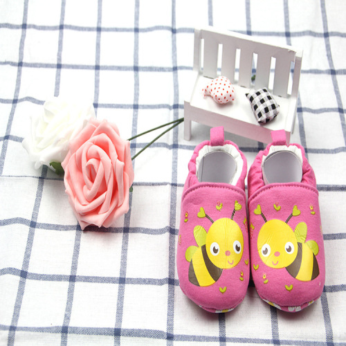 korean new cotton children‘s shoes baby shoes toddler shoes cotton cartoon printed baby shoes no heel slippage shoes