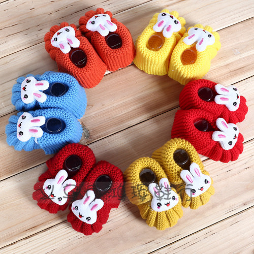 2018 Autumn and Spring Handmade Wool Wholesale Korean Men‘s and Women‘s Wool Cartoon Baby Children‘s Shoes Handmade Woven Shoes