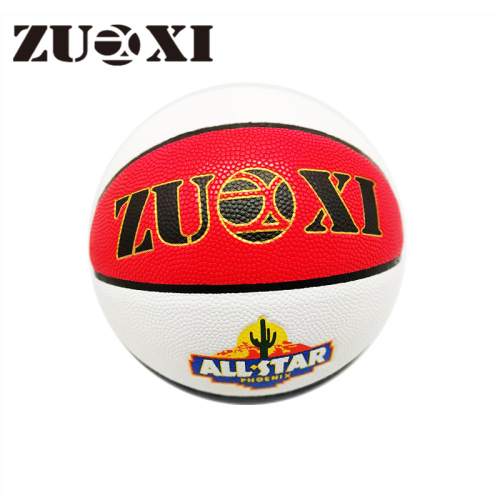 Zuoxi No. 6 Anti-Leather PU Microfiber Basketball Is Dedicated for Female Primary and Secondary School Students