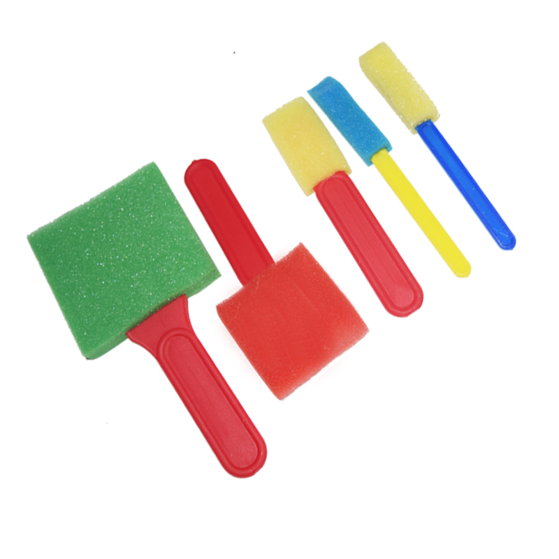 5只套装刷 印章 创意涂鸦绘画早教diy手工材料美术课工具