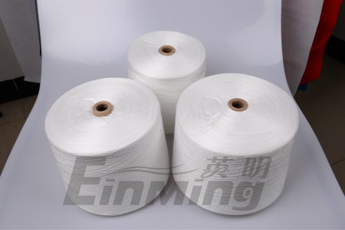 yingming thread industry [factory direct] hudong brand high-speed polyester sewing thread 40/2 raw material glossy yarn