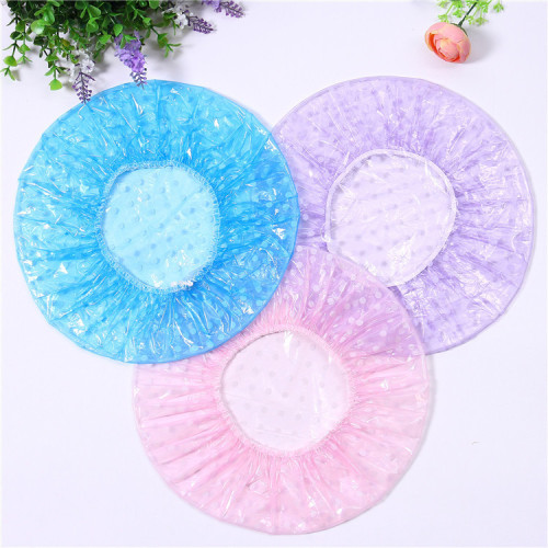 Factory Direct Sale Hot Sale 3Pc idea Shower Cap High Quality Fabric Affordable Environmentally Friendly PE Material