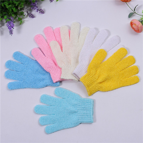 factory direct sales hot sale five finger gloves home bath products bath towel rub back brush factory wholesale