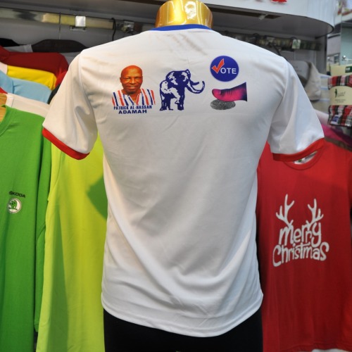 quick proofing production election shirt men‘s head portrait t-shirt sublimation election advertising t-shirt