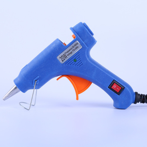 20W Hot Melt Glue Gun with Bracket Dispensing DIY Accessory Factory Wholesale Series Mini Glue Gun