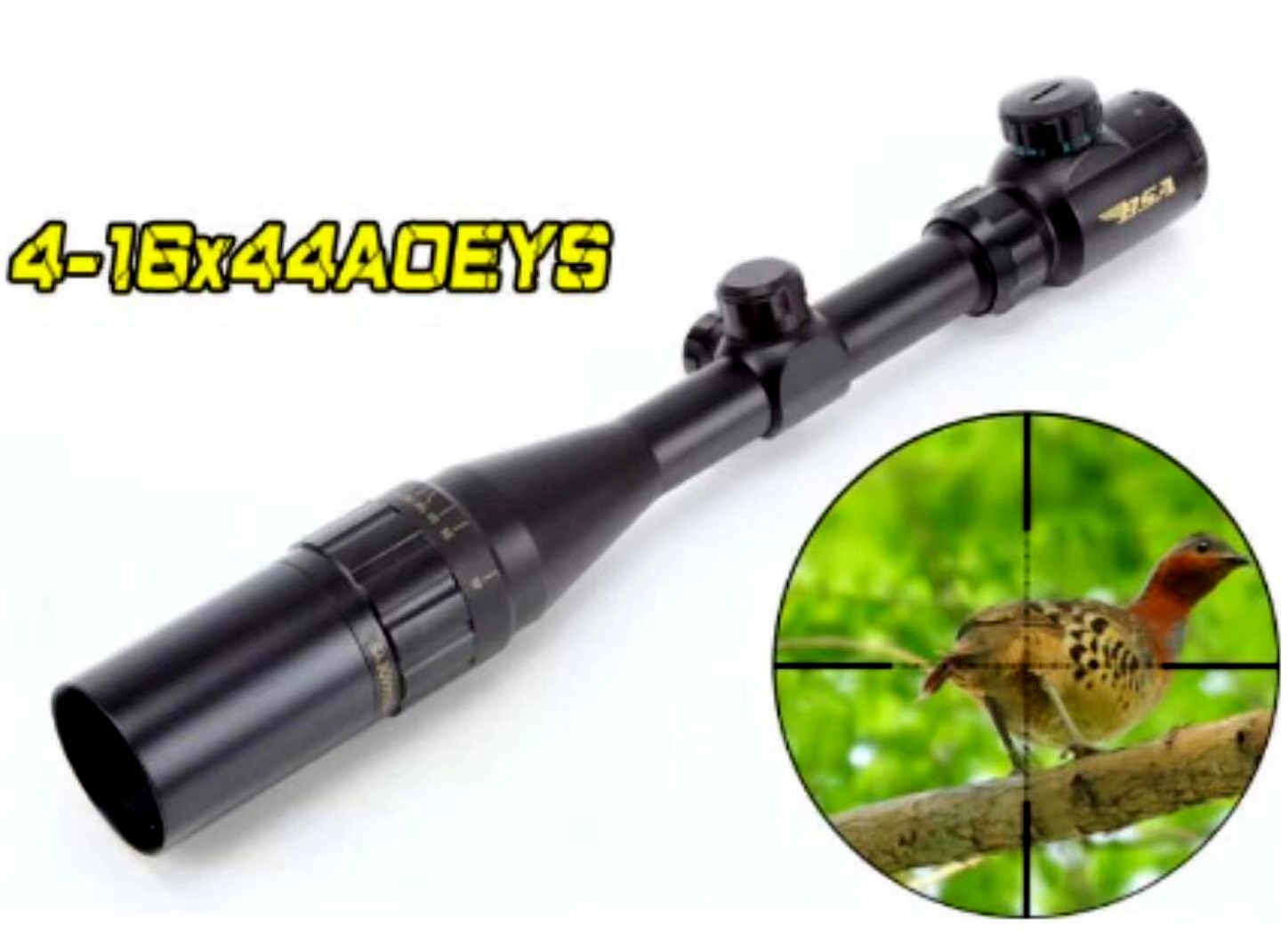 包邮热卖bsa4 16x44aoe十字光学狙击镜nerf瞄准镜