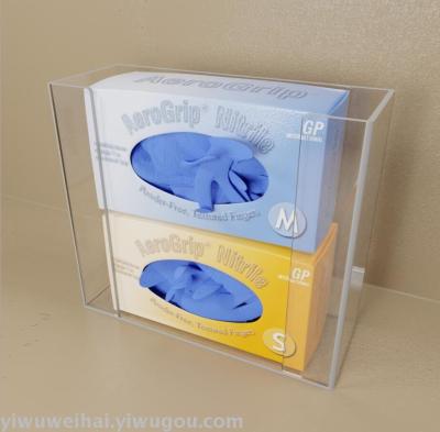 Yiwu weihai custom-made transparent laboratory glove rack