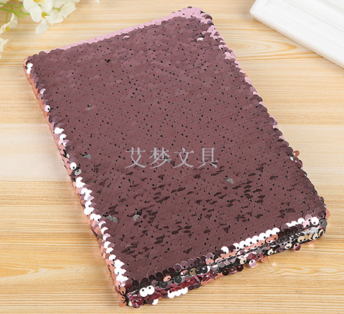 Creative Sequins Scale Book Scale Double-Sided Fluctuation Sequin Notebook Notepad Factory Direct Sales