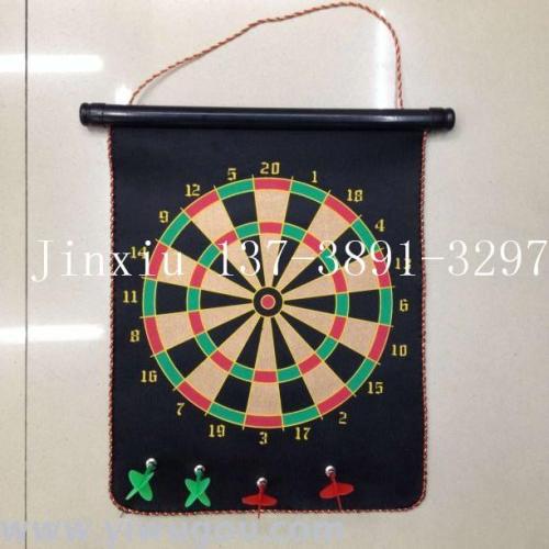 JXM10-12A Darts Flannel Can Roll Double-Sided Magnetic Dart Needle Dart Target Dart Disc Cloth Dart Magnet