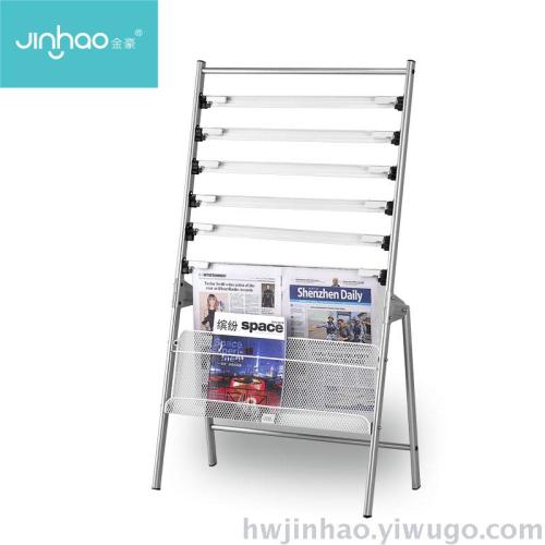 Magazine Rack Display Stand a Periodical Rack the Newspaper Stand Advertising Rack Book & Magazine Rack Floor Display Stand