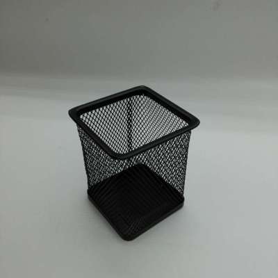 Haige 803 square pen holder, wire pen holder, black square pen holder