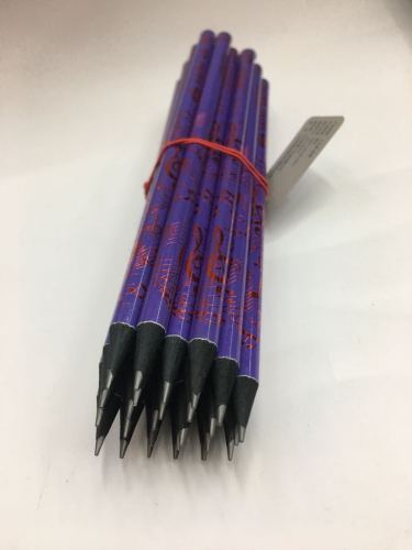 Upscale diamond-Encrusted， black Stick Pencil， Transfer Pencil， HB Writing Pencil