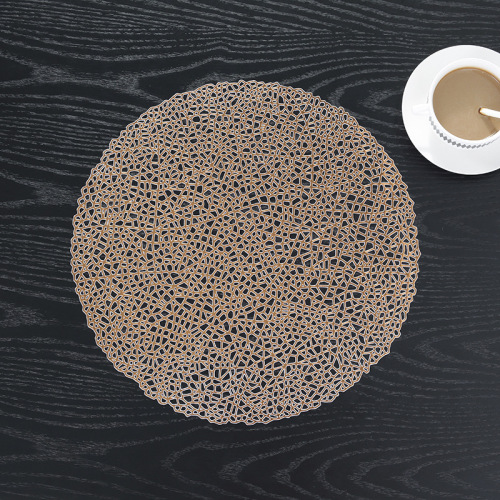 placemat leather tablecloth pvc table mat household dining table cabinet table mat round insulation small mat