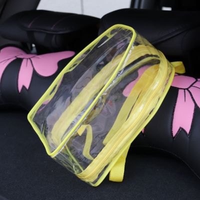 Manufacturer direct selling PVC children's toy storage bag plastic printing custom kindergarten minions backpack