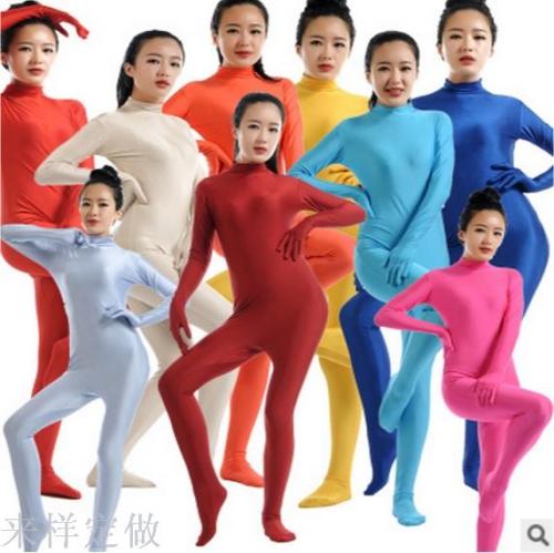 Lycra Half Pack Tights/One-Piece/Cosplay Anime Stage Costume Zentai Amazon Hot