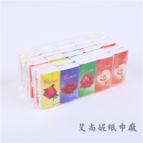 Factory Direct Sales Foreign Trade Tissue Handkerchief Tissue Napkin Small Bag Paper Tissue Roll Paper Bung Fodder Toilet Paper Support OEM