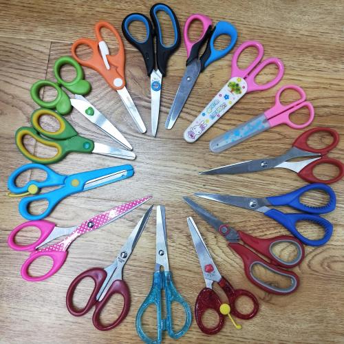 Kebo Hardware Factory a Large Number of Spot Goods for Scissors for Students Office Scissors Home Scissors Stores Can Be Sold on Commission