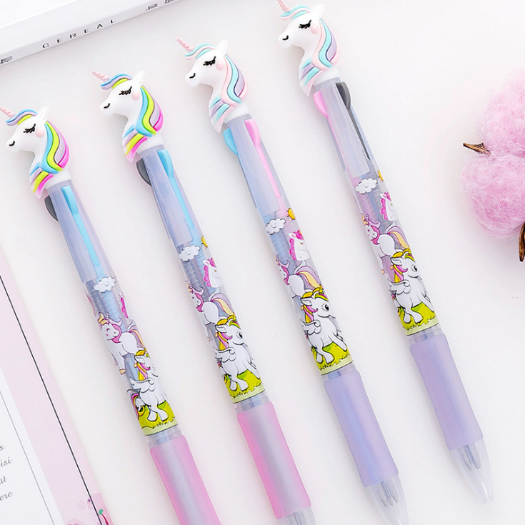 Supply Unicorn ballpoint pen fantasy rainbow unicorn multicolor