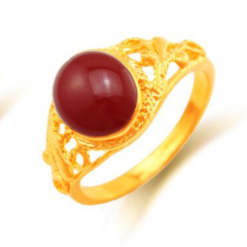 red/green open/closed drip egg-shaped ring mixed women‘s ring fire gold jewelry wholesale