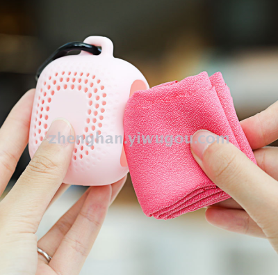 Quick dry towel outdoor travel portable travel gym sweat absorbent towel bag wipe sweat running swimming quick dry towel