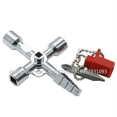 Close 1 key wrench small cross socket wrench