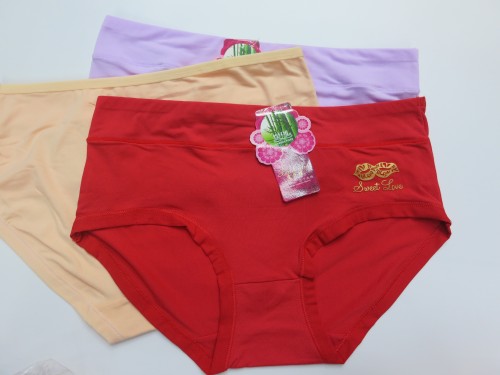 Women‘s Underwear Milk Silk Epoxy Mixed Color Briefs Stall Foreign Trade Wholesale
