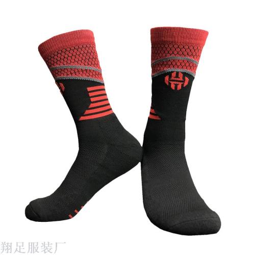 2018 Elite Socks Basketball Socks Thickened Middle Deodorant Spring Running Socks Men‘s Sports Socks