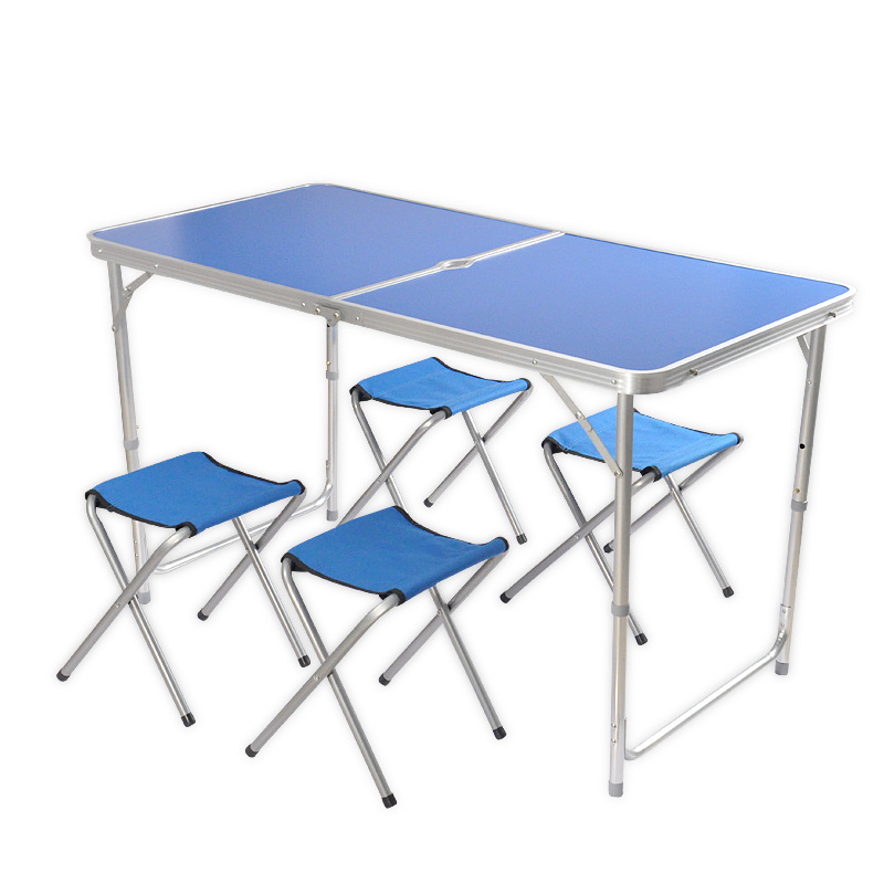 Supply 1 2 Meters Round Pipe Portable Aluminum Alloy Folding Table Picnic Set Manufacturer Whole Supply 1 2 Meters Round Pipe Portable, Round Camping Tables Folding