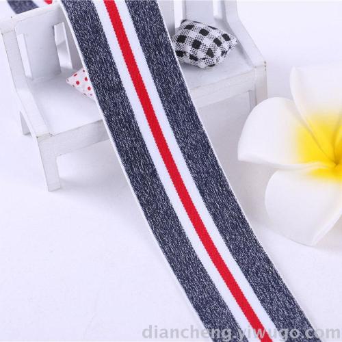 Spot Striped Elastic Band Woven Elastic Tape Hair Band Accessories Clothing Accessories