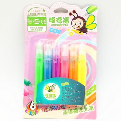 6 colors and 6 10ML luminous pen sets