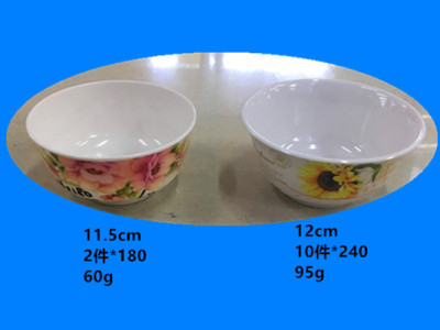 Mi-amine bowl mi-amine tableware mi-amine inventory spot imitation ceramic bowl style more humprice
