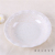 Melamine A5 imitation marble tableware creative lotus leaf plate