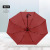 Tri-Fold Self-Opening Solid Color NC Fabric Advertising Umbrella Factory Spot Eight-Bone Automatic Rain Umbrella 
