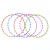 Yi Cai 1.6 Two-Color Laser Hula Hoop Kindergarten Children Primary School Students Morning Exercise Dance Performance Small Gymnastics Ring