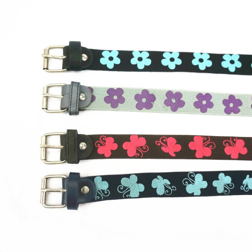YVEAOH Ribbon Factory Direct Sales Can Be Customized in Batches with a Small Amount of Stock Printing Elastic Cord Belt Children‘s Belt