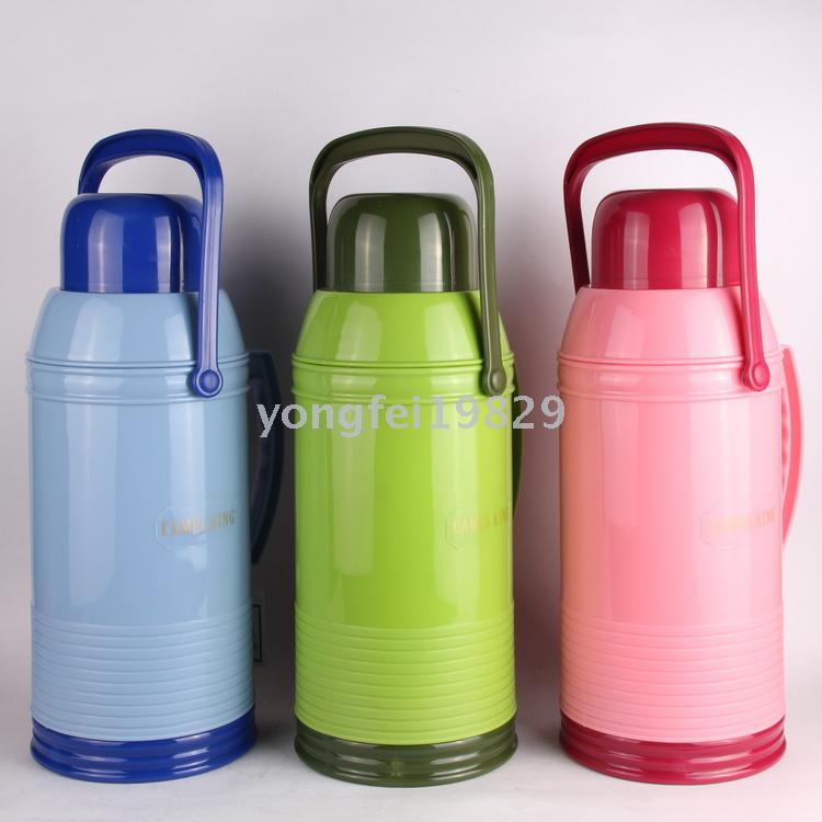 Supply Plastic liner student household glass thermos pot overseas bulk