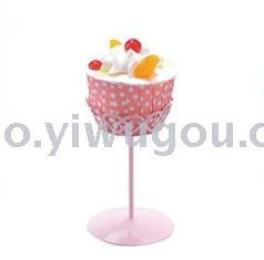 Cake Cup High Leg Dim Sum Rack Muffin Cup Stand Iron Cake Stand
